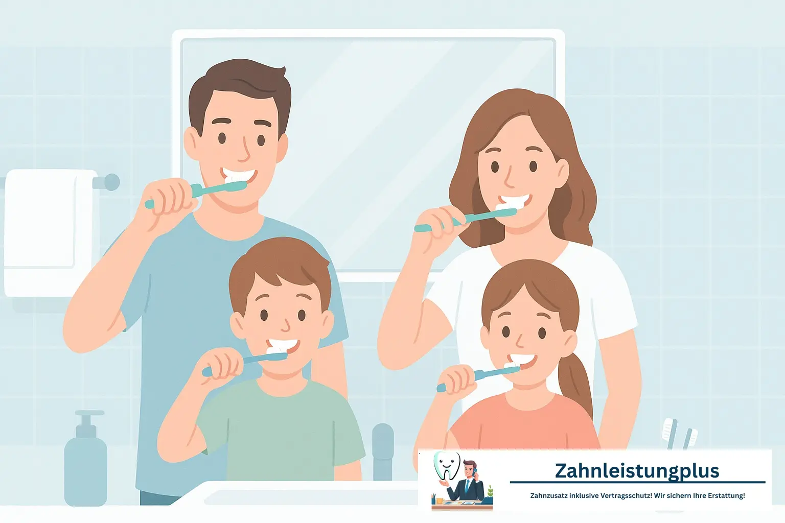 Zahnzusatz für Familien und Kinder