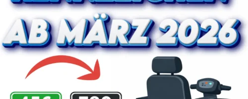Krankenfahrstuhl Versicherung 2026